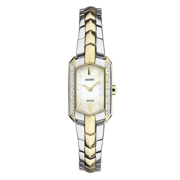 Seiko Women's SUP358 Tressia Two-Tone Stainless Steel Watch