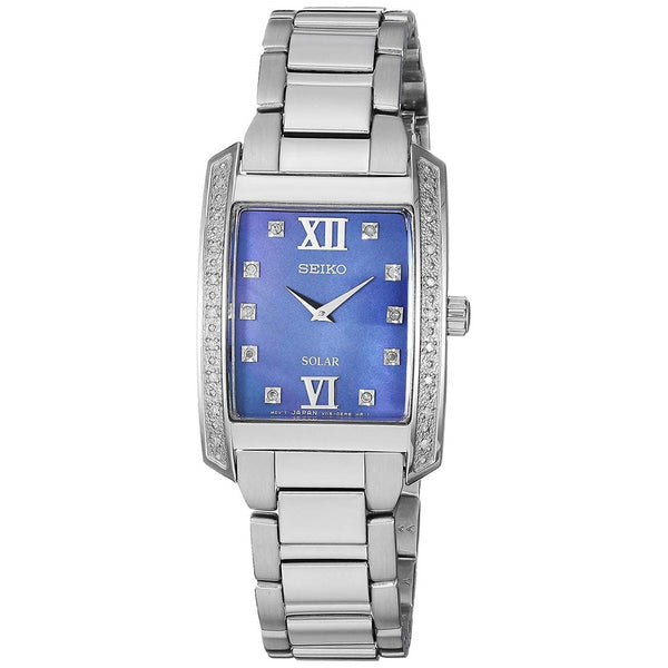 Seiko Women's SUP401 Solar Stainless Steel Watch