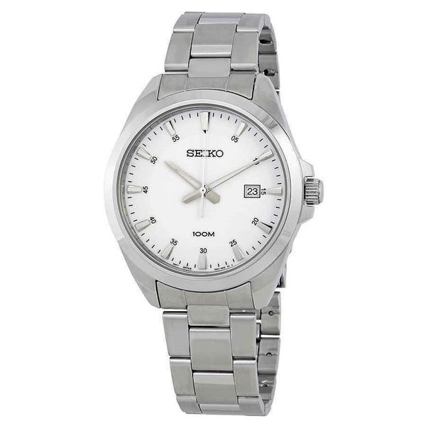 Seiko Men's SUR205 Neo Classic Stainless Steel Watch