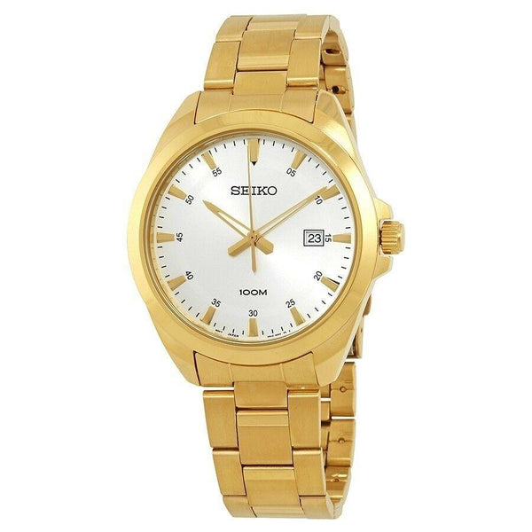 Seiko Men's SUR212 Neo Classic Gold-Tone Stainless Steel Watch