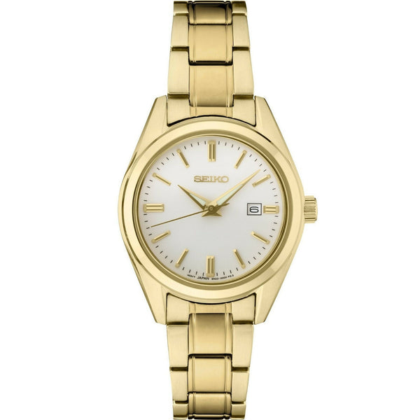 Seiko Women's SUR632 Essentials  Gold-Tone Stainless Steel Watch