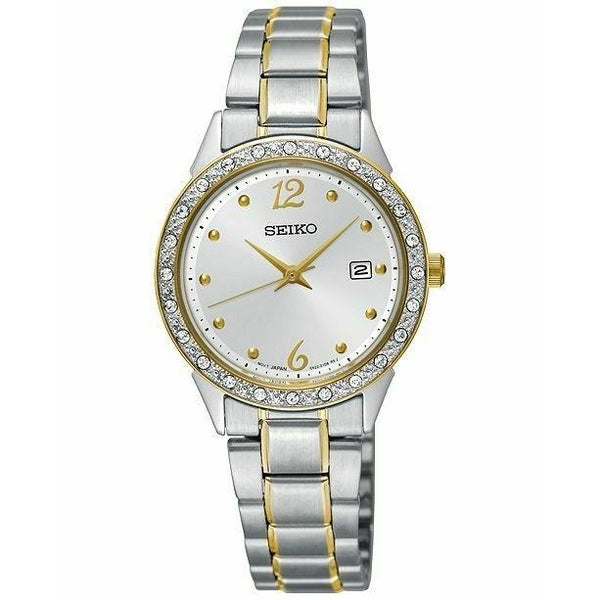 Seiko Women's SUR675 Seiko Quartz Two-Tone Stainless Steel Watch