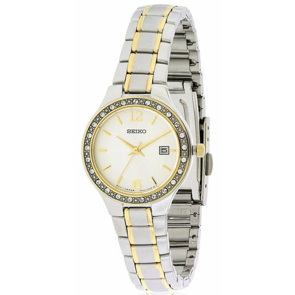 Seiko Women's SUR752 Seiko Quartz Two-Tone Stainless Steel Watch