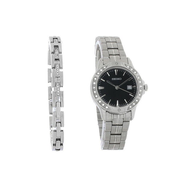 Seiko Women's SUR839 Ladies Stainless Steel Watch