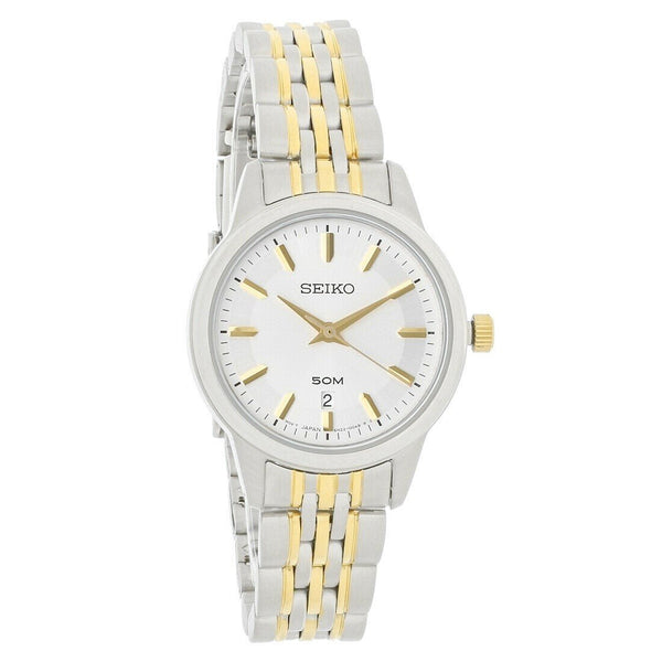 Seiko Women's SUR893 Quartz Two-Tone Stainless Steel Watch