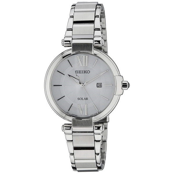 Seiko Women's SUT153 Solar Stainless Steel Watch