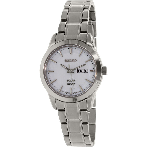 Seiko Women's SUT159 Solar Stainless Steel Watch