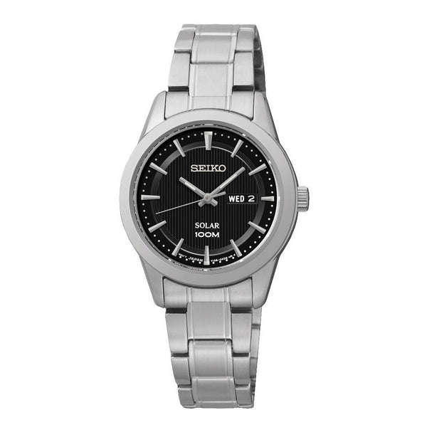 Seiko Women's SUT161 Solar Stainless Steel Watch