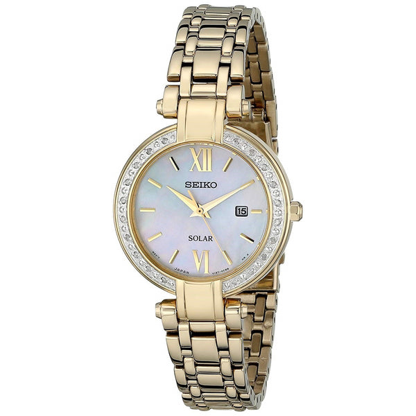 Seiko Women's SUT182 Tressia Gold-Tone Stainless Steel Watch