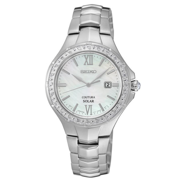 Seiko Women's SUT239 Solar Stainless Steel Watch