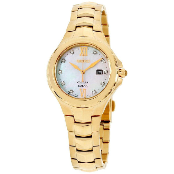 Seiko Women's SUT310 Coutura Gold-Tone Stainless Steel Watch