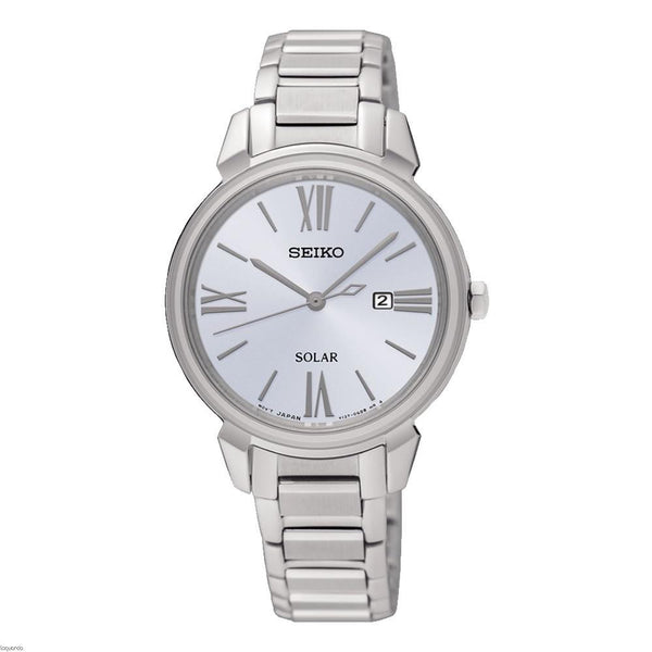 Seiko Women's SUT323 Solar Stainless Steel Watch