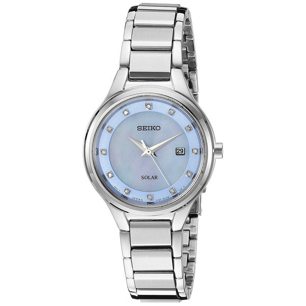 Seiko Women's SUT351 Solar Stainless Steel Watch