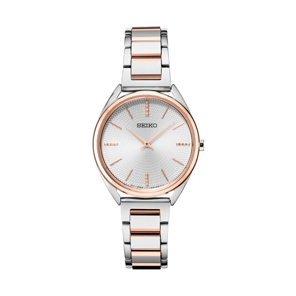 Seiko Women's SWR034 Essentials Two-Tone Stainless Steel Watch