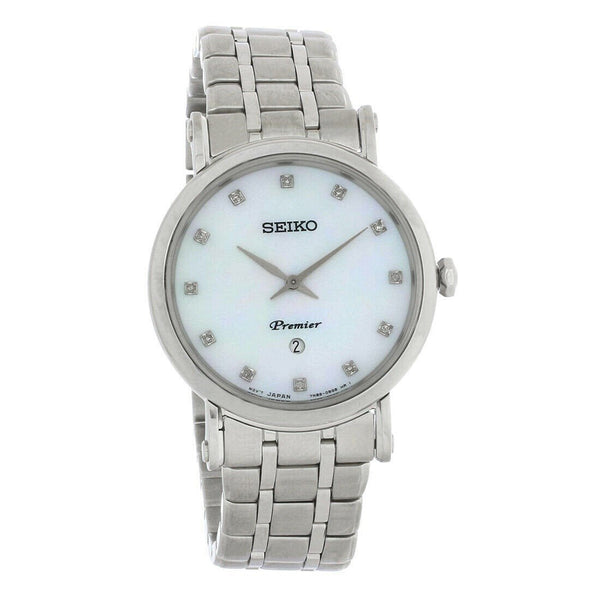 Seiko Women's SXB433 Premier  Stainless Steel Watch
