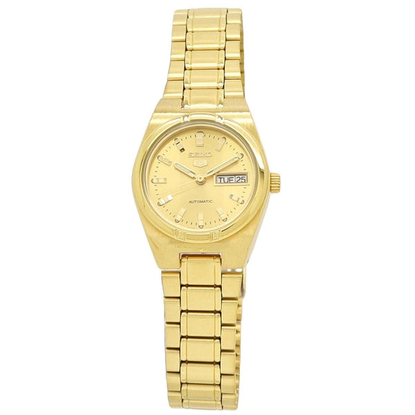 Seiko Women's SYM600 Seiko 5 Gold-Tone Stainless Steel Watch
