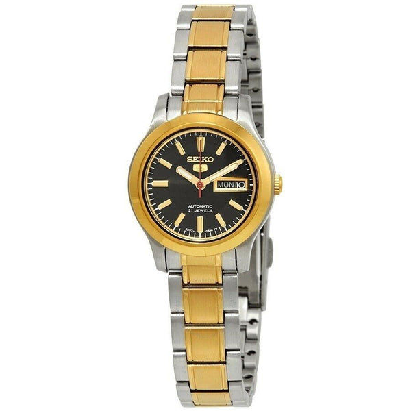 Seiko Women's SYMD94 Seiko 5 Gold-Tone Stainless Steel Watch