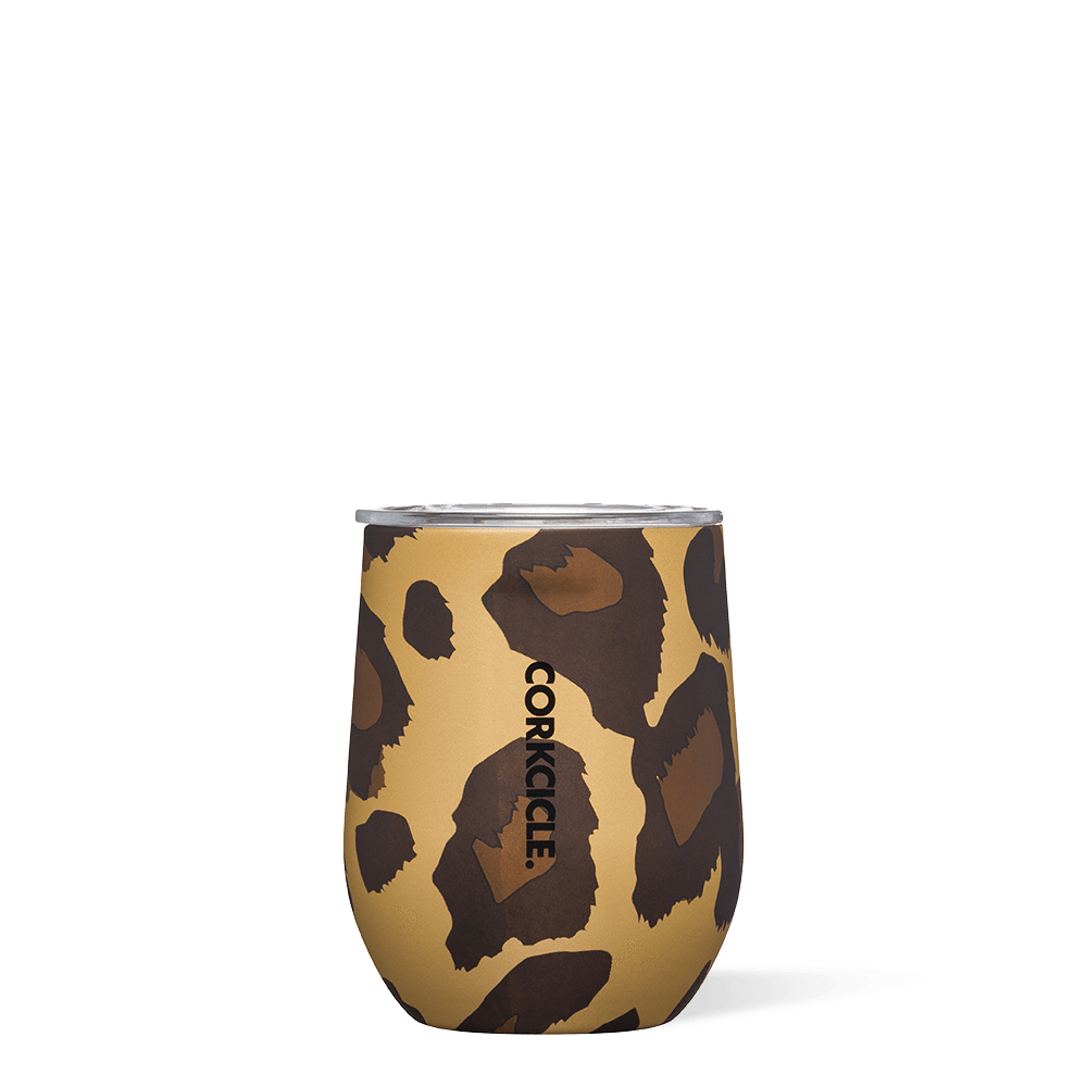 LUXE LEOPARD STEMLESS