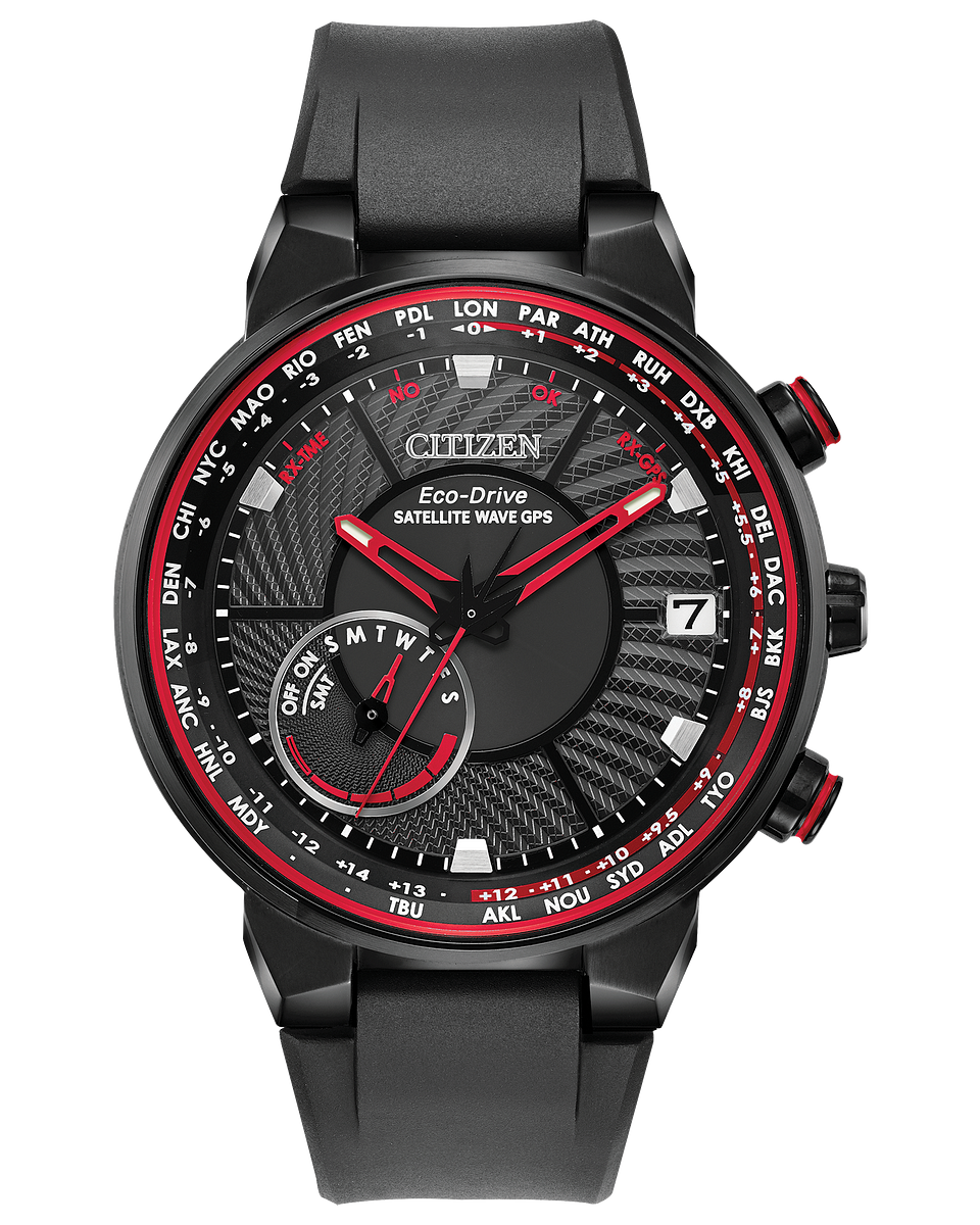 Satellite Wave GPS Freedom (Black-Red)