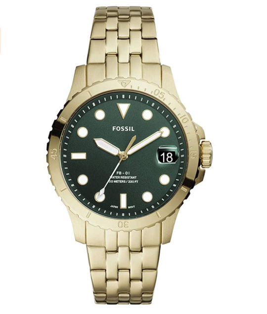 FB-01 Watch (Gold/Green)