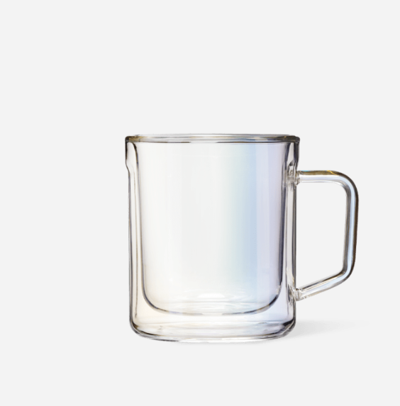 Prism Glass Coffe Mug Set