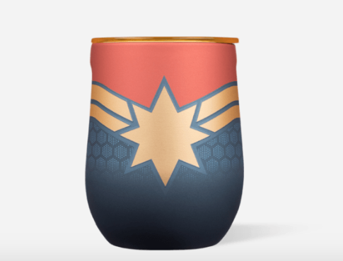 Captain Marvel Stemless 12oz