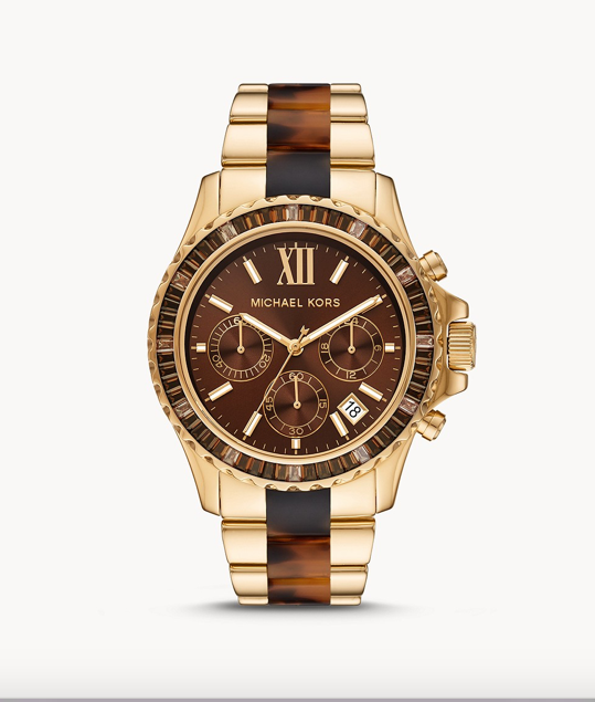 Michael Kors Everest Chronograph Two-Tone Stainless Steel Watch
