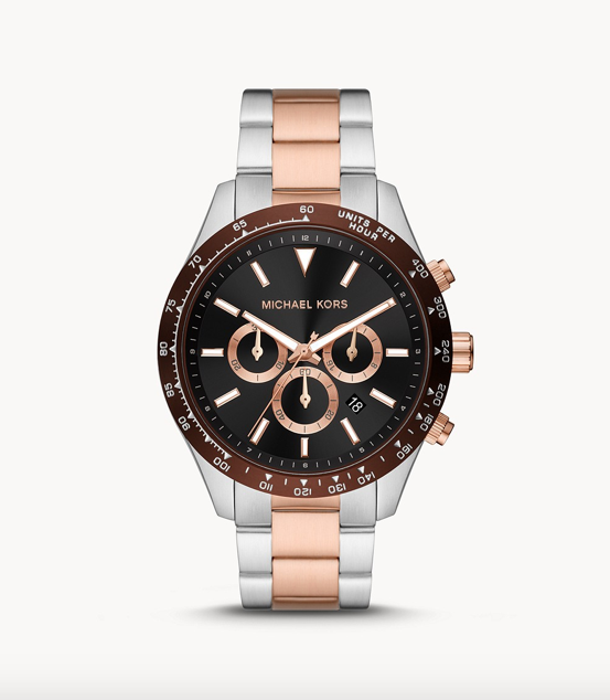 Michael Kors Layton Chronograph Two-Tone Stainless Steel Watch