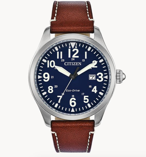 Chandler Military Eco-Drive Blue