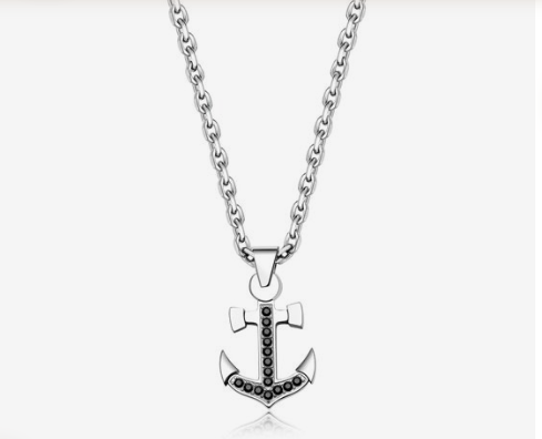 Voyage Anchor Necklace Brosway