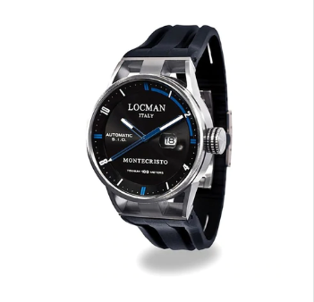 Round Montecristo Titanium Chrono Automatic Black