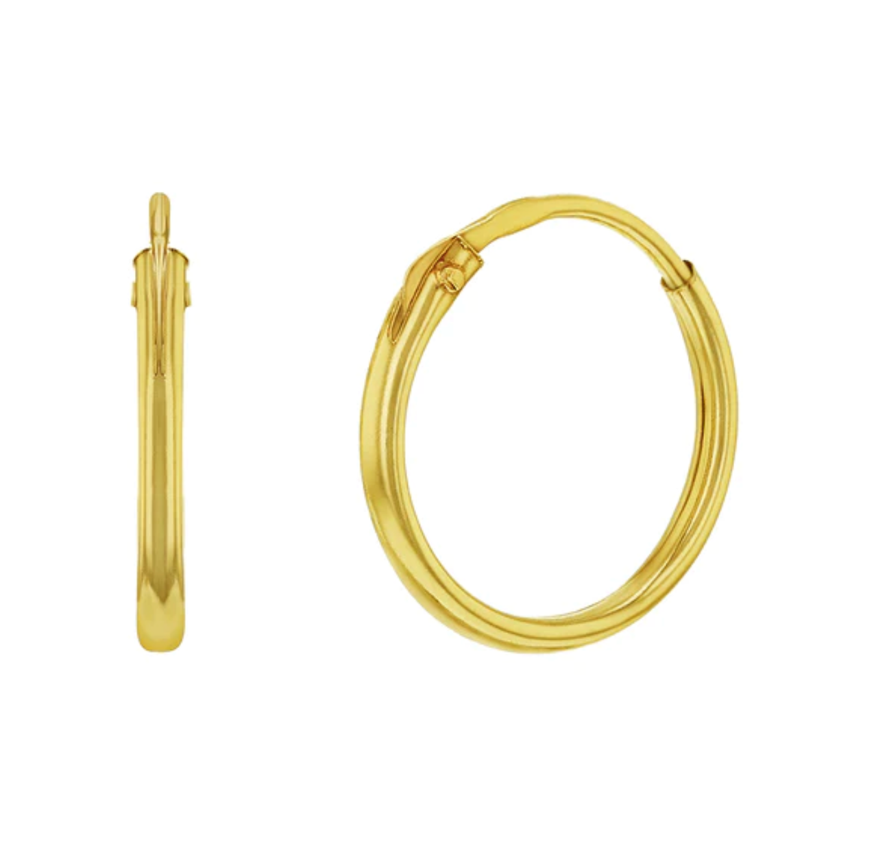 Classic Endless Hoop 14k