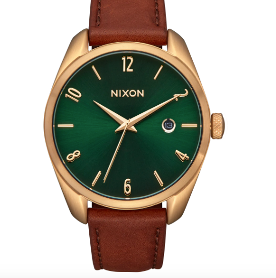 Thalia Leather All Gold / Green Sunra