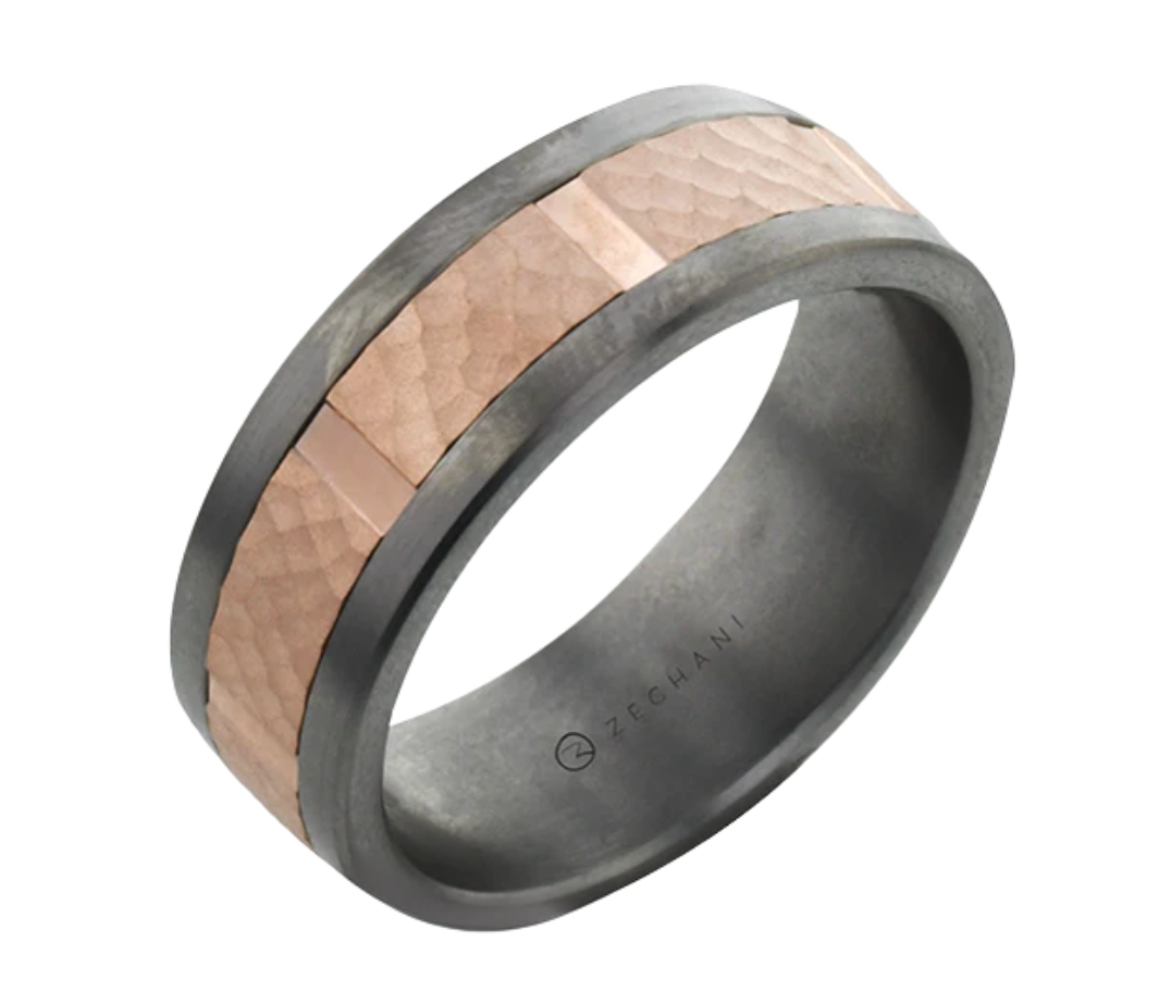 14KR Zirconium Band Zeghani