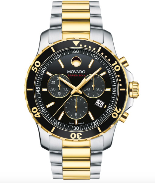 Movado Watch Serie 800 Two Tones