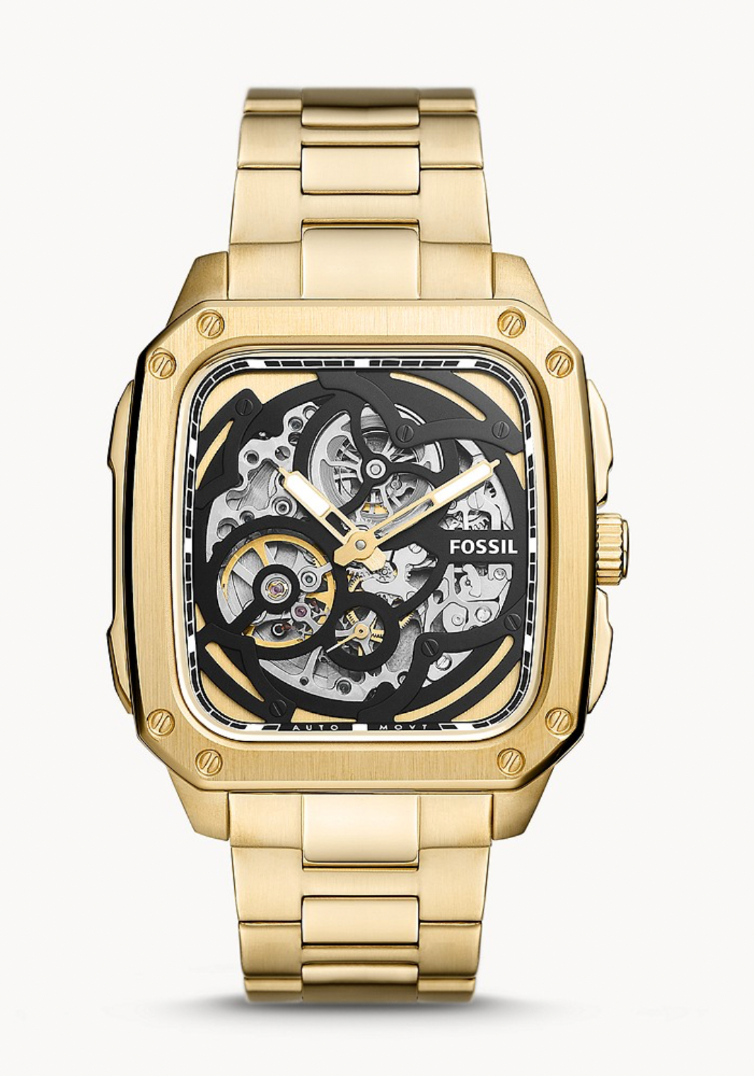 Inscription Automatic Gold-Tone Stainless Steel Watch
