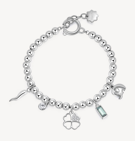 Bracelet Chakra 4-leaf Clover