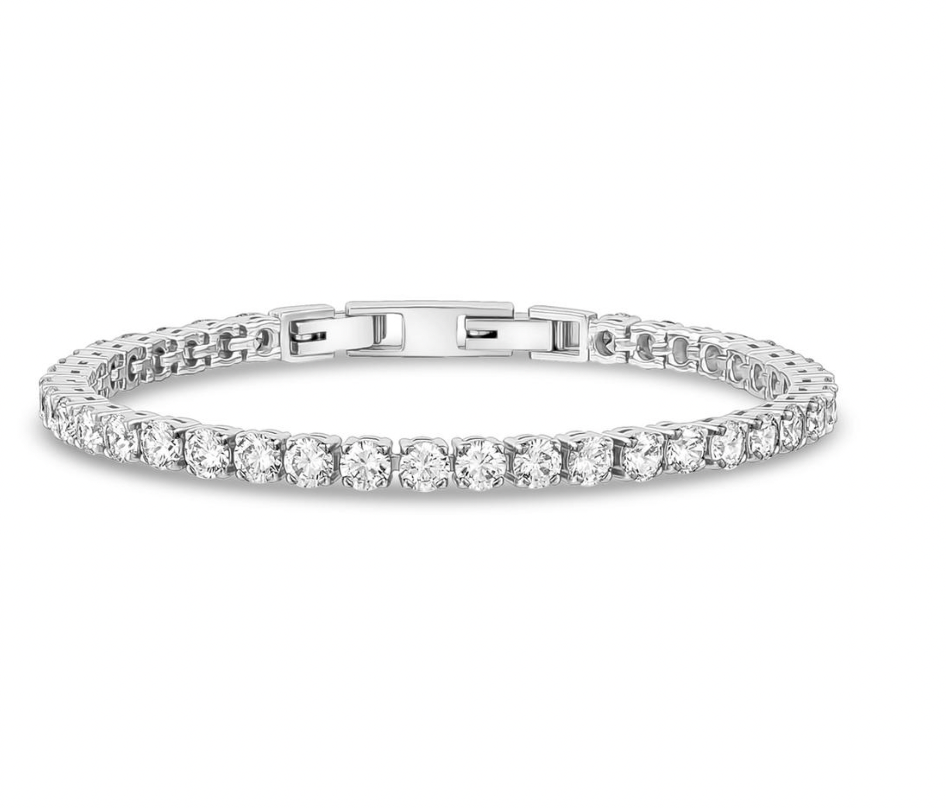 4mm C.Z Tennis Bracelet