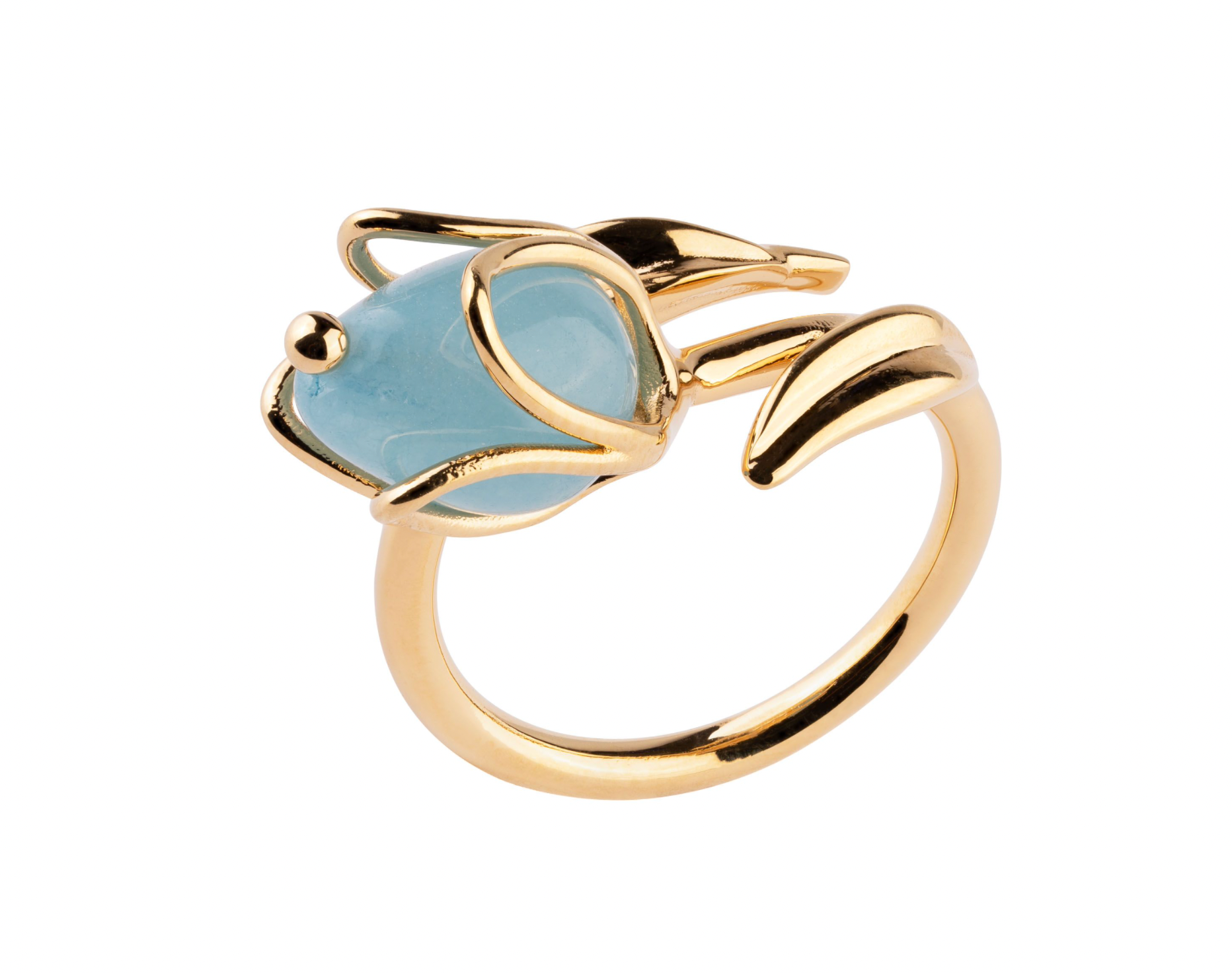 Tulipe Turquoise Ring