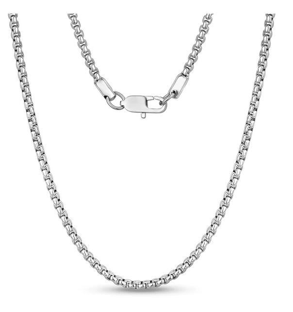 Steel Round Box Link Chain