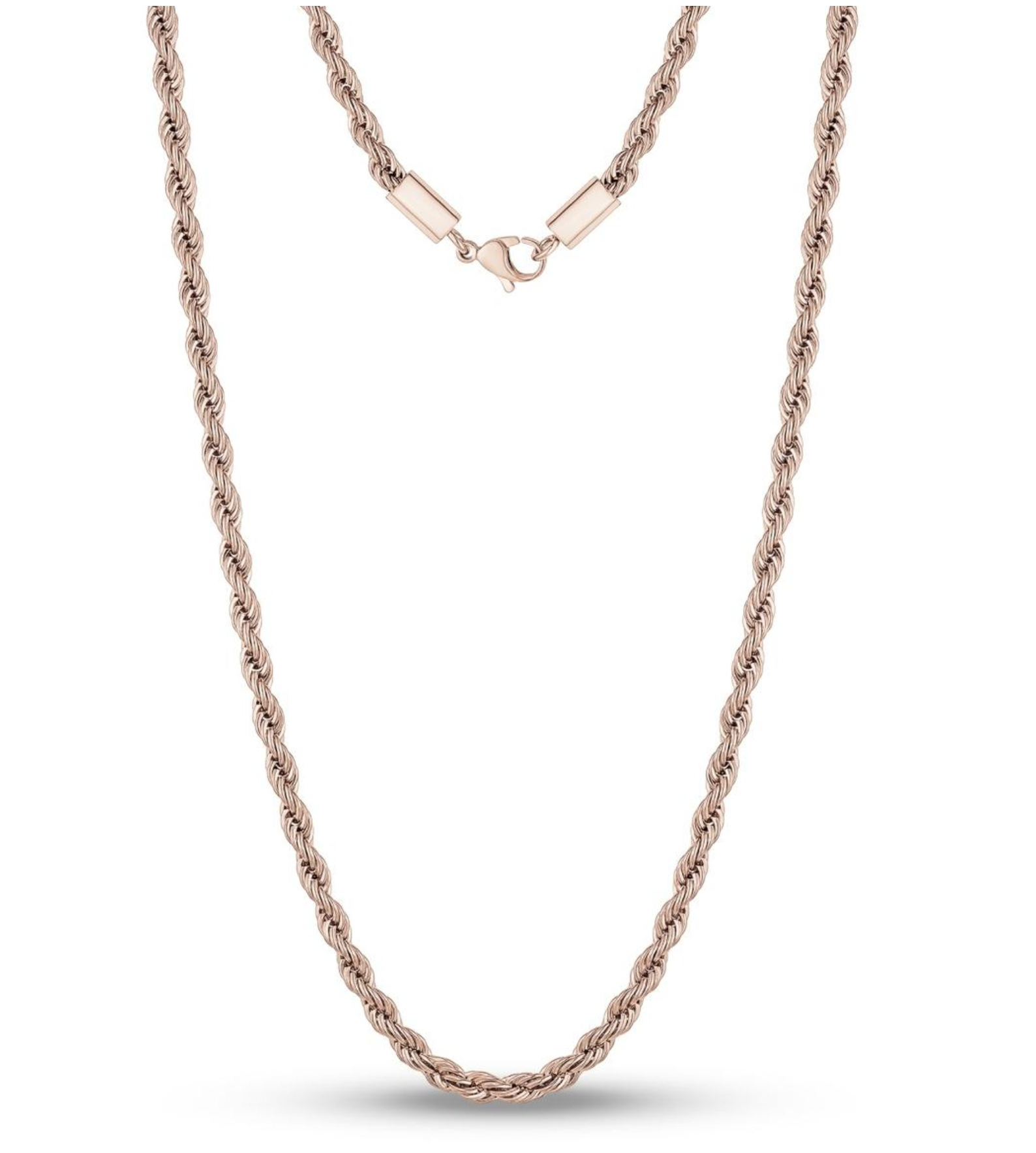 Rose Gold Steel Rope Chain