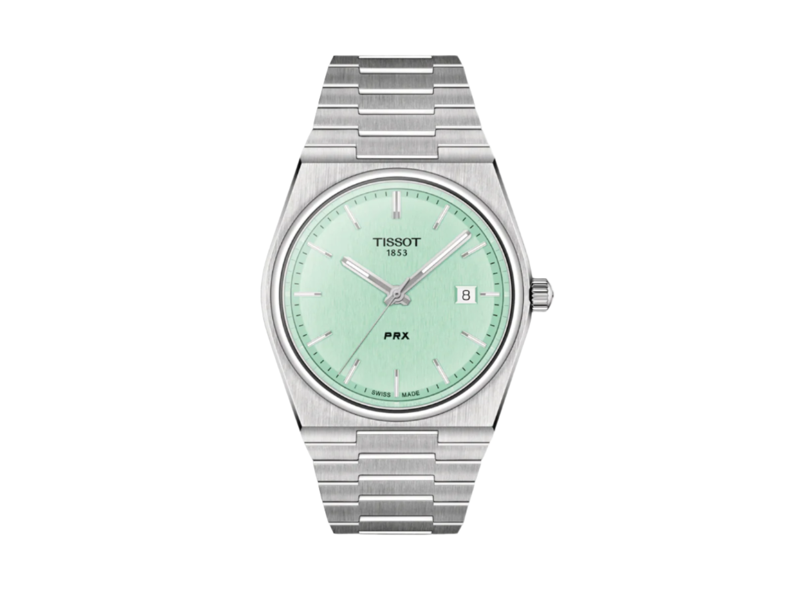 Tissot PRX Silver Aqua Blue 40mm