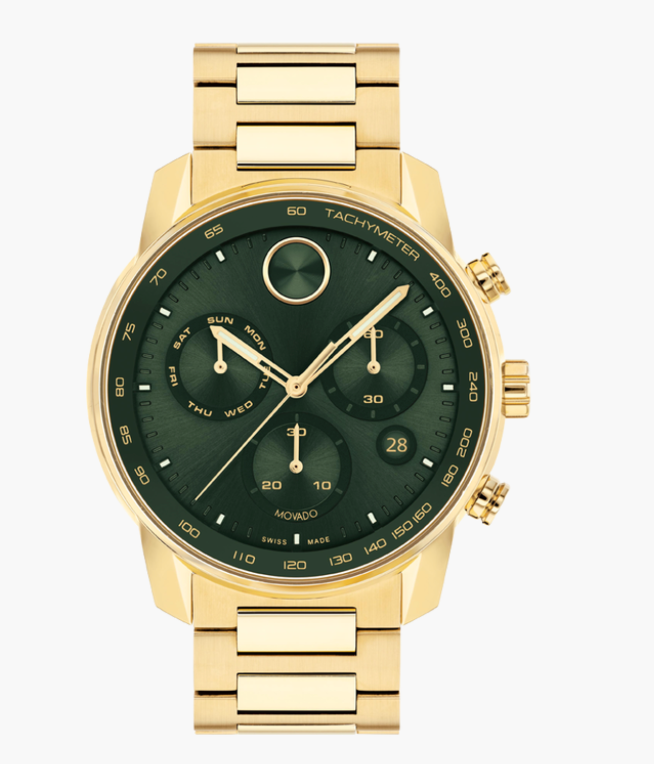 Movado Bold Verso Green Dial