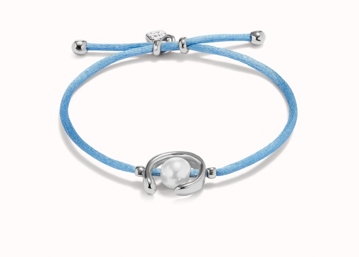 18K gold-plated thread bracelet with shell pearl accessory