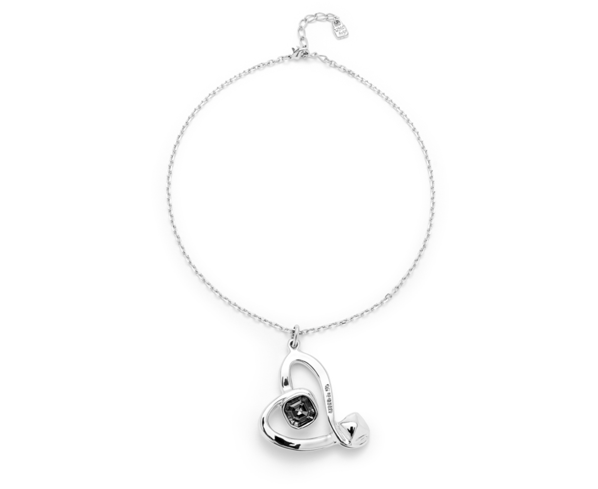 Ser Expresiva Necklace EXC Heart Black