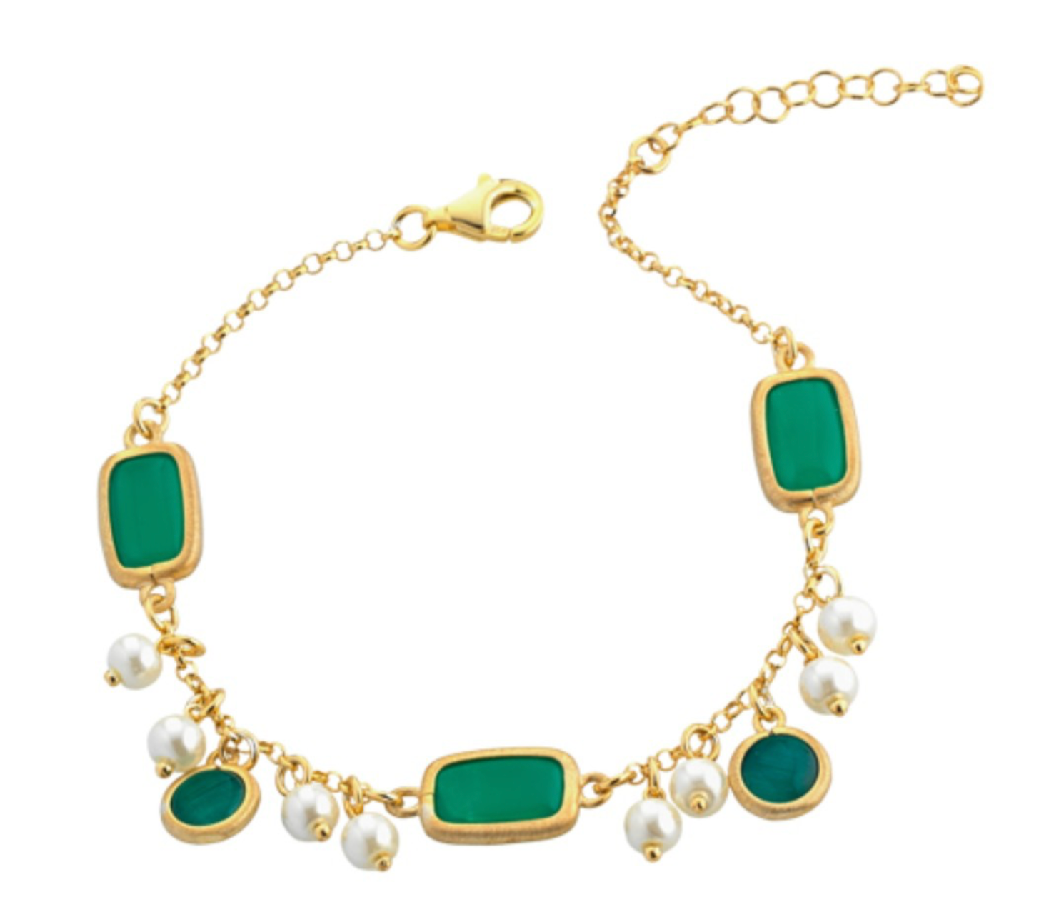 Marcello - Pane Green Bracelet
