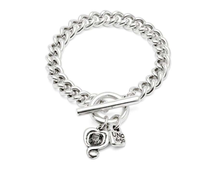 Ser Expresiva- Heart Black Bracelet