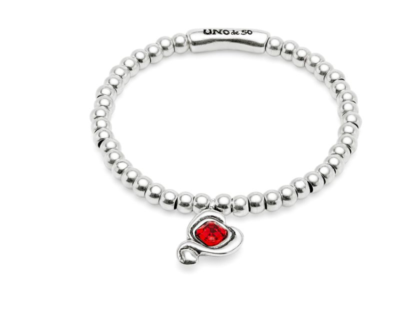 Ser Expresiva- Heart Red Bracelet