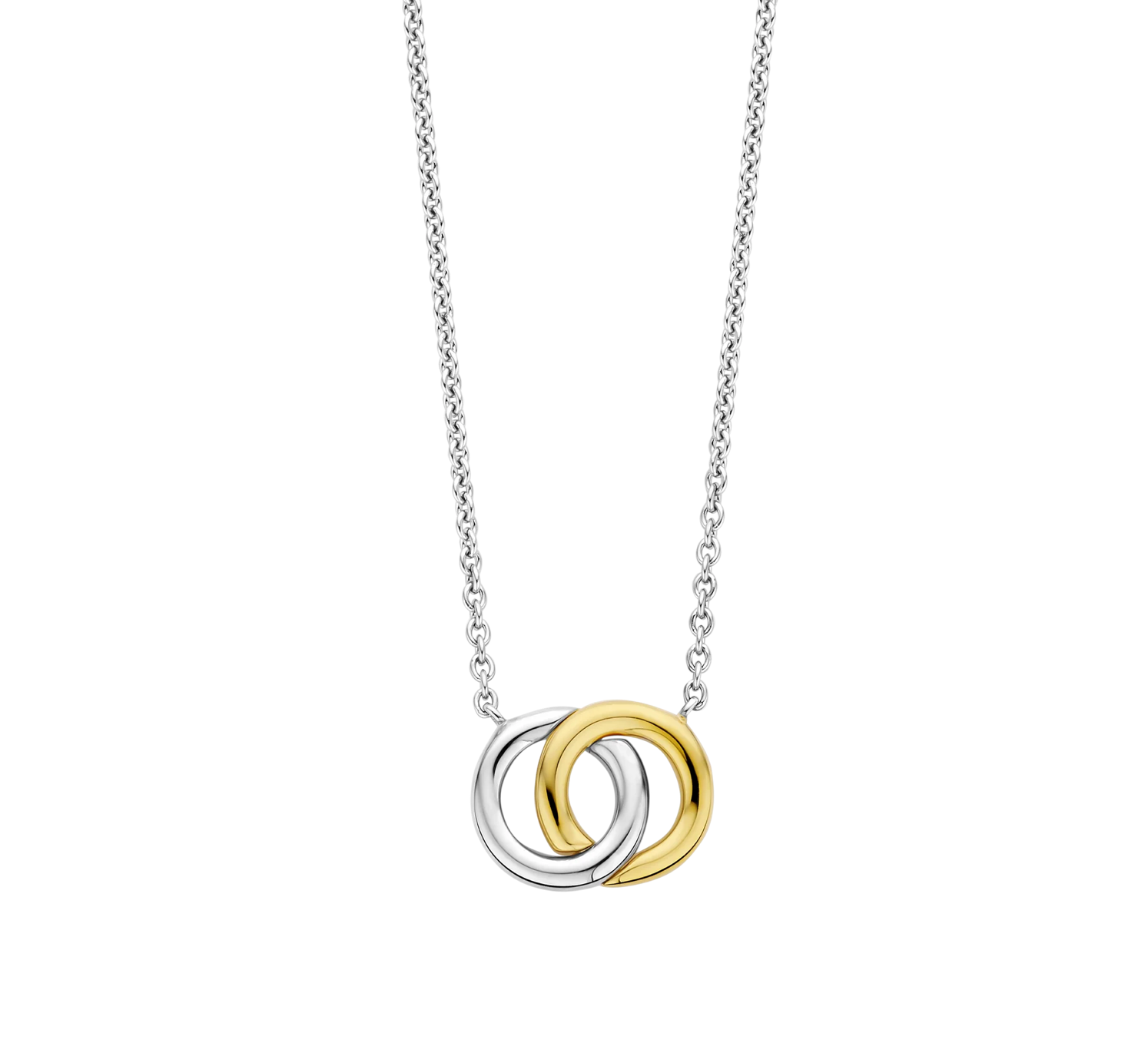 Ti Sento gold-plated infinity necklace