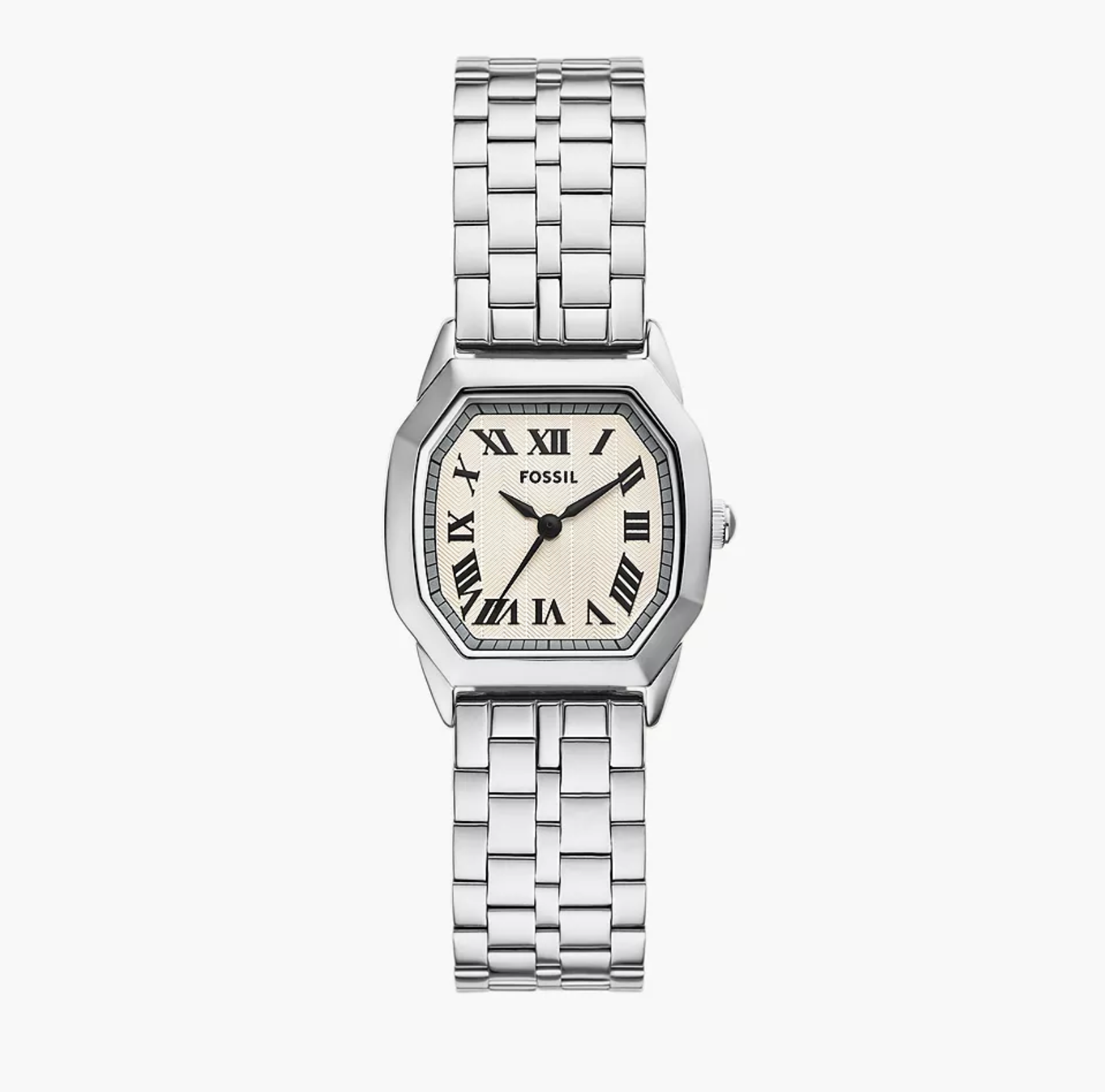 Harlow Three-Hand Stainless Steel Watch